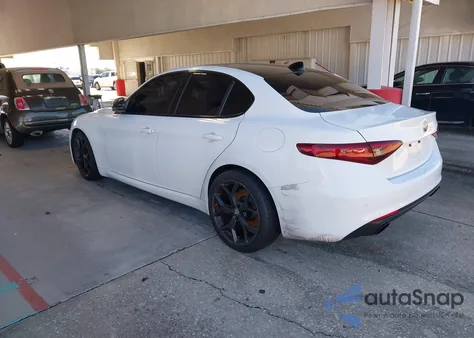 2020 Alfa Romeo Giulia Ti Rwd from USA, damaged, VIN ZARFAMBN1L7634961